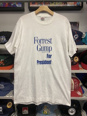 限定SALE vintage 90s Forrest Gump T Vintage 1994 Forrest Gump For President Movie Promo T-Shirt Adult