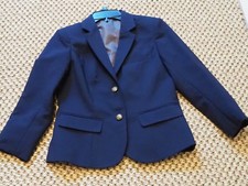 Boys Blazer, navy blue with 2 button front closure, size 5 regular