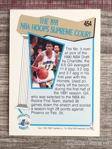 1991 NBA Hoops Series 2 Cards Complete Your Set #'s 331 -460 YOU PICK - Picture 248 of 260