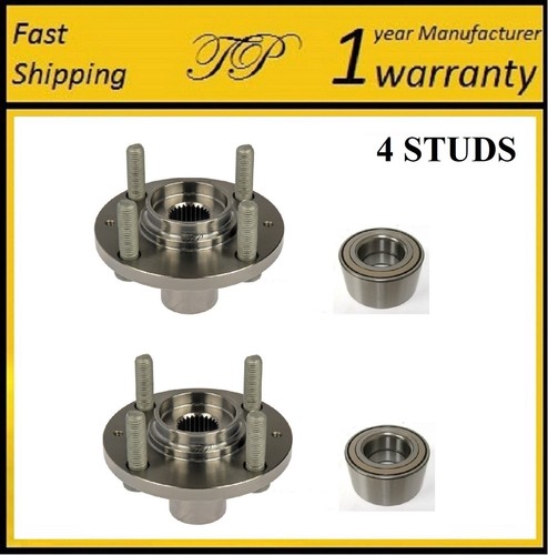 KAX Rear Wheel Hub & Bearing Assembly – 2-Pack For Toyota Echo 2000-2005 & Scion XA/xB 2004-2006