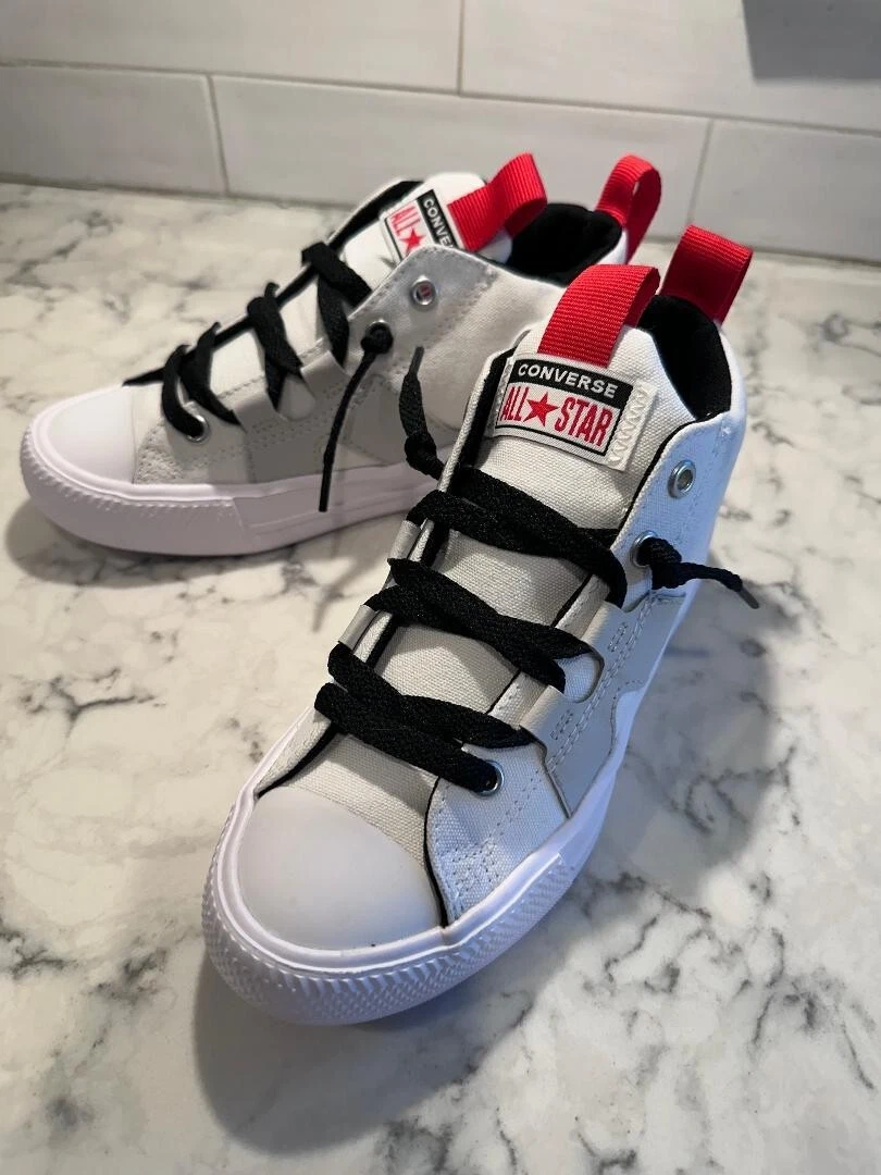 Nuove sneakers Converse All Star Chuck Taylor giovanili firmate taglia 1