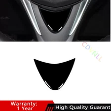 For Acura TLX 2015-2022 Bright Black Car Inner Steering Wheel Frame Cover Trim