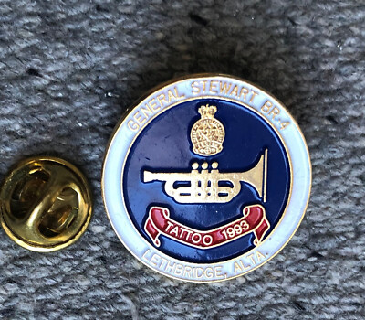 General Stewart Br.4 Tatoo 1993 Lethbridge Alberta Pin