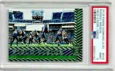 2018 Panini Elite Russell Wilson Field Vision - Green PSA 9