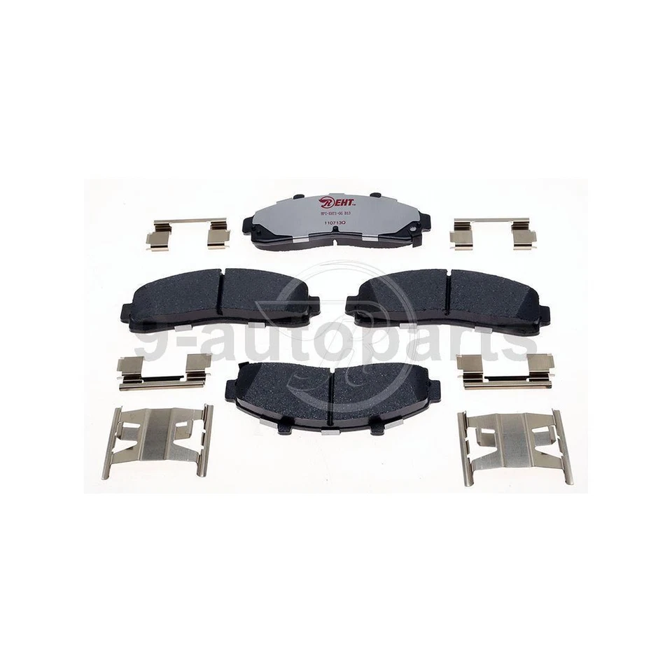 Pastilhas de freio dianteiras traseiras + sapatas de freio para 1995-2002 Ford Ranger - Imagem 4 de 4