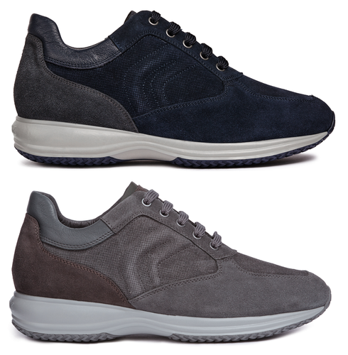 GEOX SCARPA INVERNALE UOMO SNEAKER U HAPPY H U4356H 0BS22 CF44N C9AL6  SCONTO | eBay
