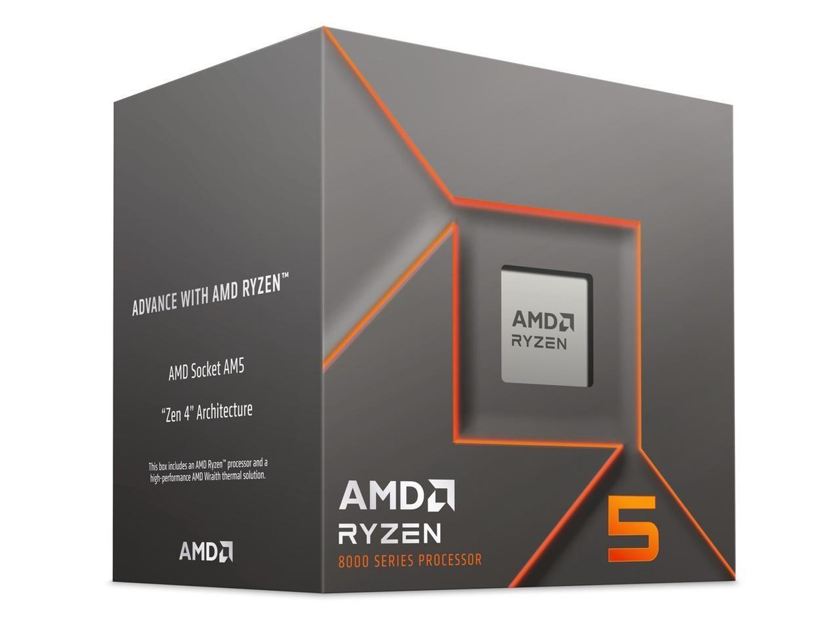 12-Thread 6-Core Processor Desktop 8400F 5 Ryzen AMD AM5 Socket 6Core CPU 8400F 5 Ryzen AMD CPU ZEN Socket 4 CPU