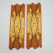 Brand New Pair Auto World 9" Cobblestone Squeeze Tracks in Tan/Brown 1000H
