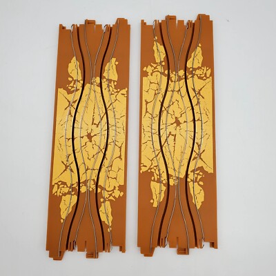 Brand New Pair Auto World 9'' Cobblestone Squeeze Tracks in Tan/Brown #1000H