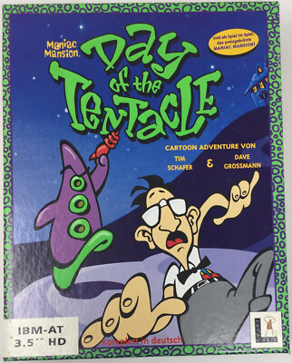Maniac Mansion - Day of The Tentacle PC 3,5'' Big Box  NEU 