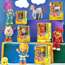 Rainbow Brite 40th Anniversary Mini Figure Toys Set 5 Stormy Twink Starlite Red