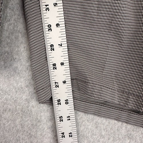 Trunks Multi Functional Shorts Mens 34x9.5 White Black Check Stretch - Picture 4 of 11