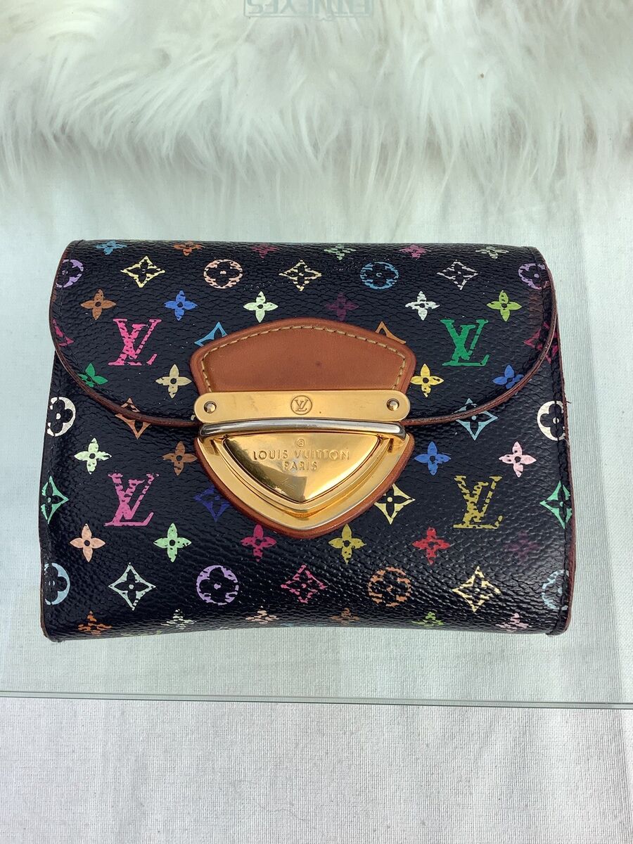 Louis Vuitton Monogram Multicolor Tri-Fold Wallet Vintage Louis Vuitton Monogram Multicolor Tri-Fold Wallet Vintage