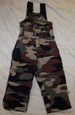 Youth Walls Blizzard Pruf Insulated Camo Bib Overalls - XS - Reg