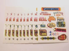 DaySpring Cards Lot 10 Sheets Christain Sayings Jesus Lives Encourage Stickers