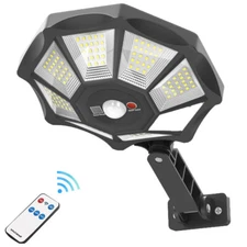 Solar Lights Outdoor 168LED Motion Sensor Flood Light Dusk to Dawn Solar Lamp US