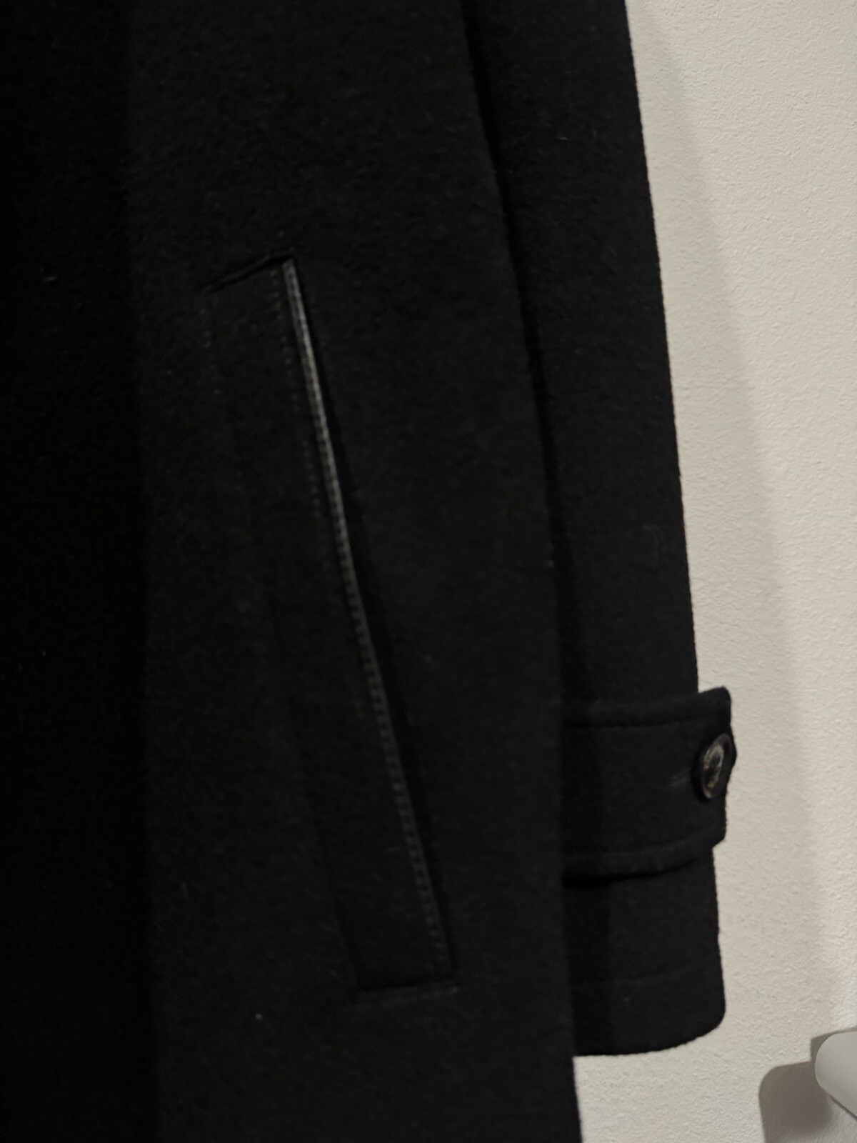 $4995 ERMENEGILDO ZEGNA Size XL/54 Mens Cashmere/Wool Black OverCoat Jacket image 8