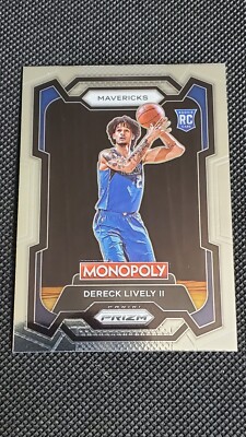 2023-24 Panini Prizm Monopoly Dereck Lively II Rookie RC #24 Mavericks