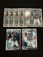 2024 Bowman Aidan Smith 1st Bowman Chrome Paper Mariners Lot (8) #BP-45