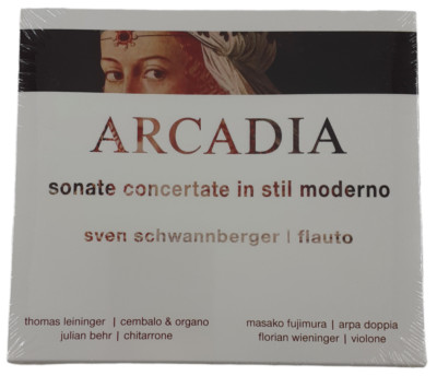 Arcadia -Sonate Concertate - von Sven Schwannberger -  CD - NEU OVP