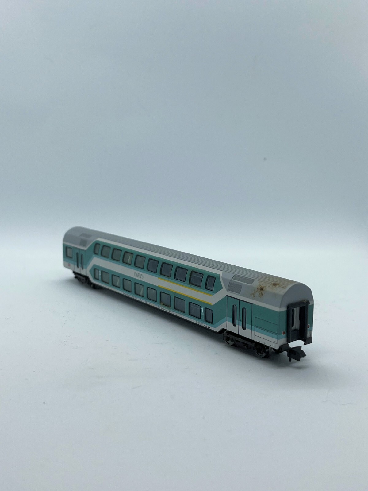 N Scale Fleischmann 8121 K Double-Decker 1st/2nd Class DB Original Box ...