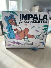 Impala Lightspeed Inline Roller Skates-White-New in Box 