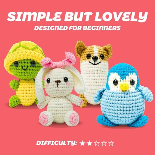 Crochet Kit for Beginners, Beginner Crochet Kit for Kids, Learn to Crochet - Picture 12 of 14
