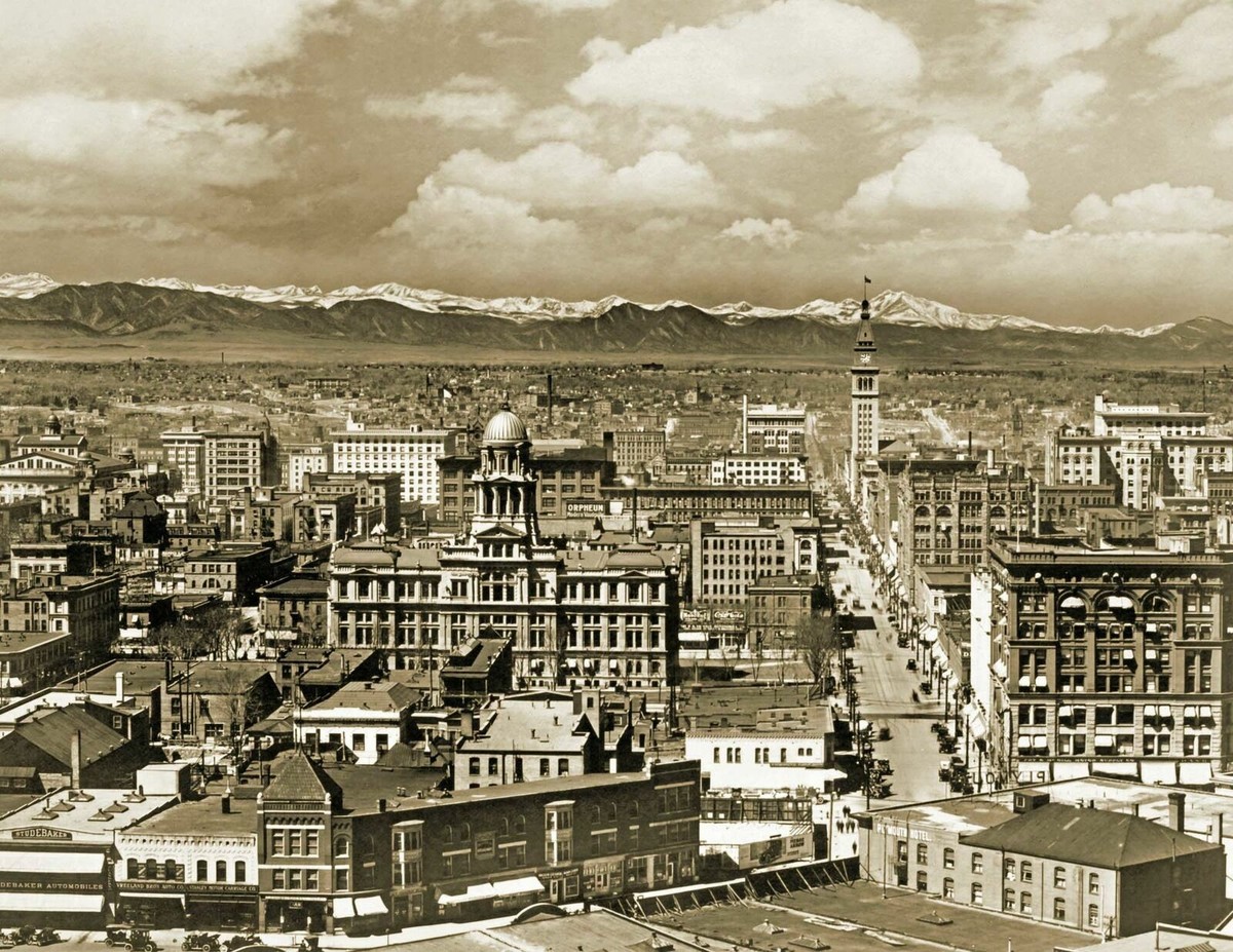 Old Historic Photos Of Denver Colorado