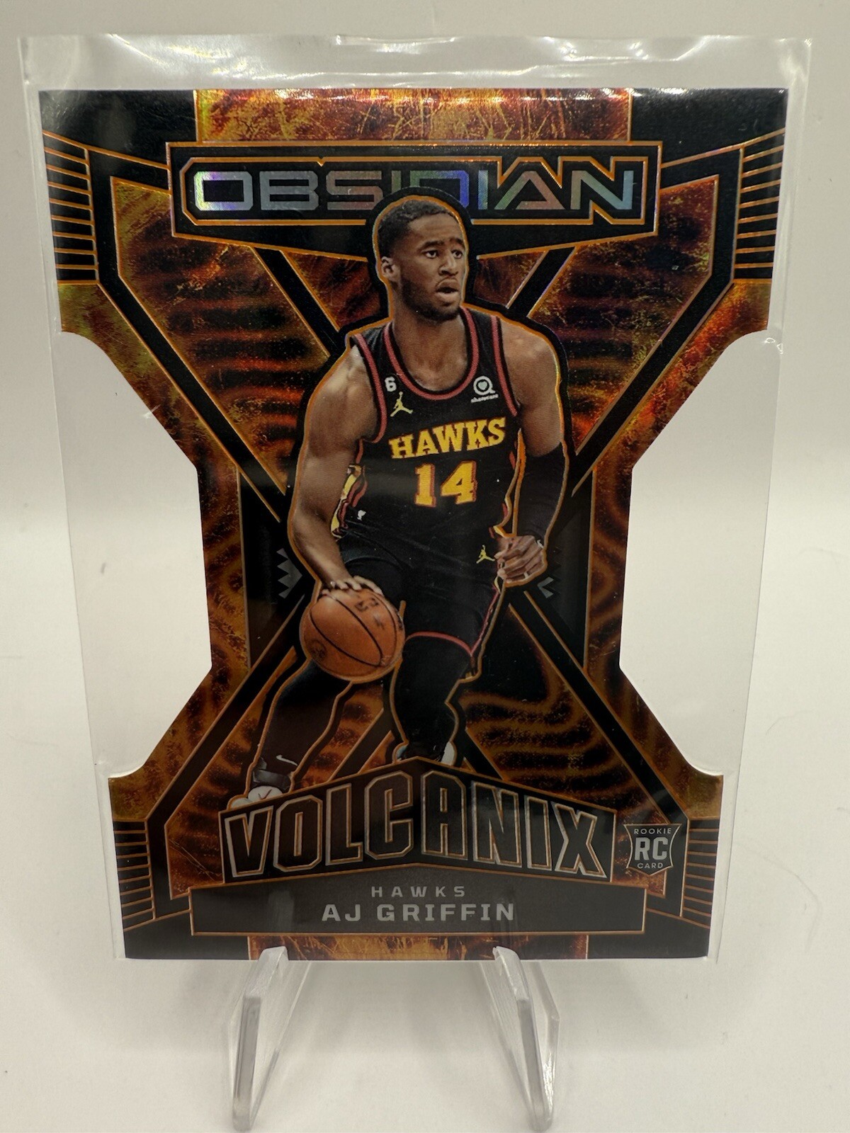 2022-23 AJ Griffin Panini Obsidian Rookie Volcanix RC SSP!