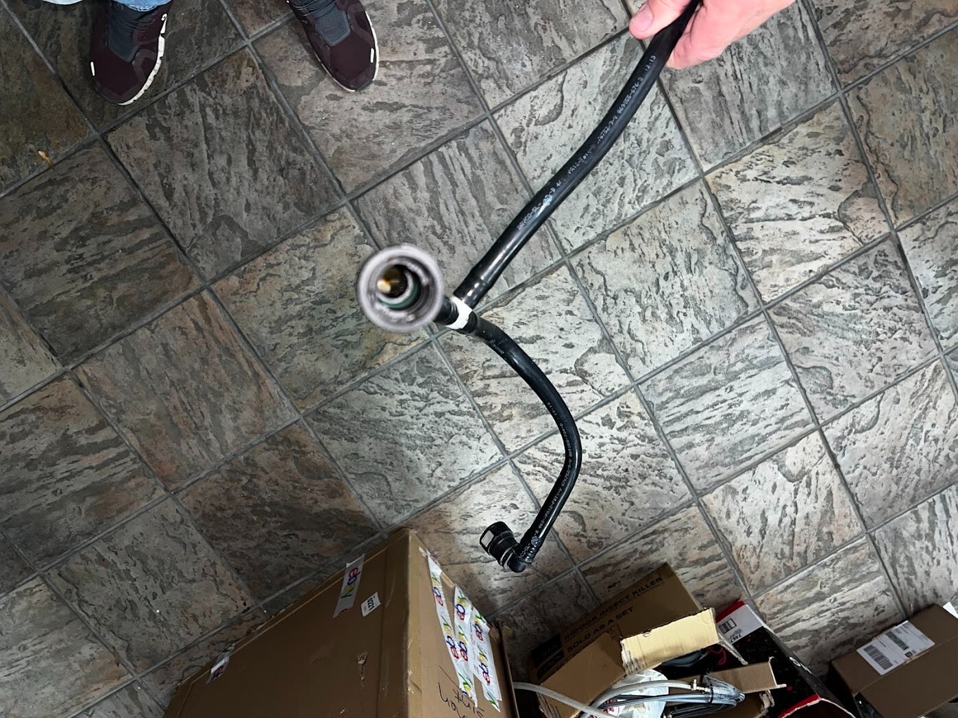 Ferrari F430, Pipe to Separators Hose, 3500 mile donor P/N 193852