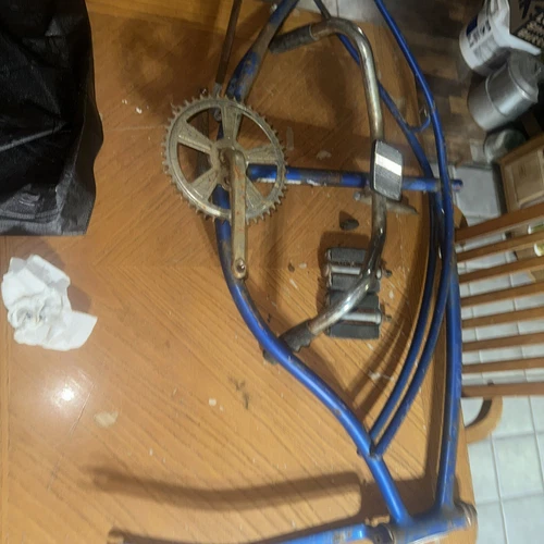 Schwinn 1979 Frame, Fork, Handlebars Everything In The Pictures