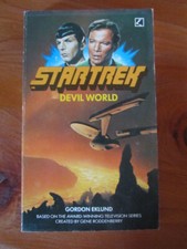 BOOK S/C STAR TREK DEVIL WORLD  1985     ** GREAT ***