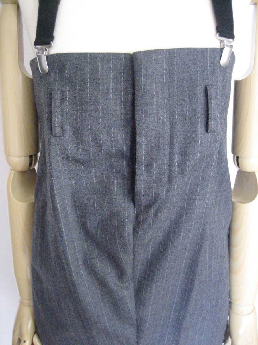 Pantalon Taille Haute à Bretelles Junya Watanabe Comme Des Garçons - Occasion Très Bon État