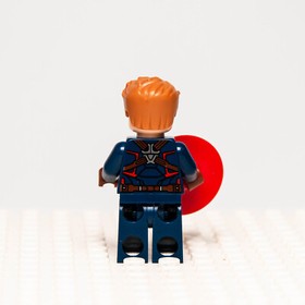 LEGO Minifigure Captain America - Detailed Suit (sh0264) Marvel 76047
