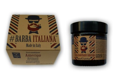 Barba Italiana/Amerigo Bartwichse Paste 60ml/Bartpflege/Bartstyling