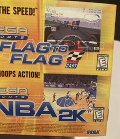 NFL 2K SEGA Dreamcast Instruction Manual Only - Very Good