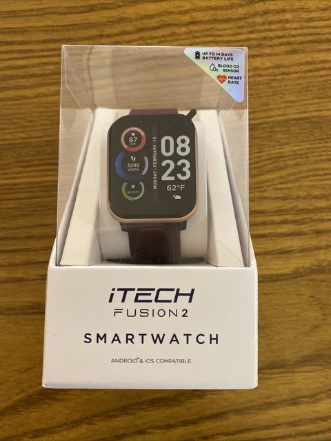 iTECH Fusion 2 S Smartwatch Fitness 