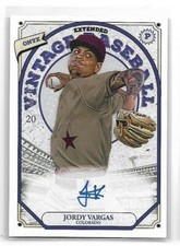 Jordy Vargas  2023 Onyx Vintage, ON CARD auto   COLORADO ROCKIES