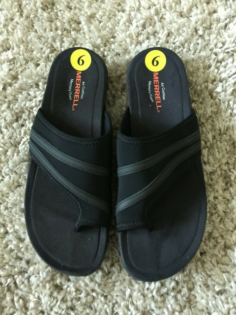 merrell womens sandals with memory foam