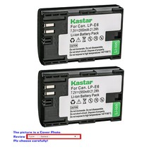 Kastar Replacement Battery for Canon LP-E6 LP-E6N LC-E6  Canon EOS 90D Camera
