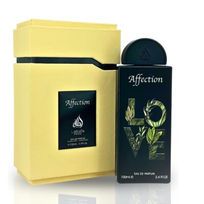 香水(男性用) Lattafa Affection Lattafa Pride Affection Eau de Parfum Spray for Unisex, 3.4 Ounce