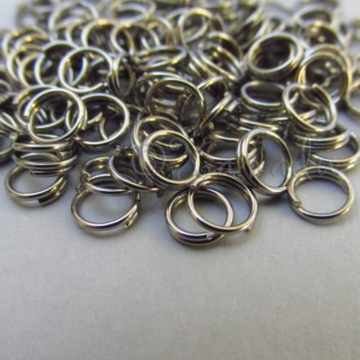 Split Rings 5mm - 1000PCs Wholesale Stainless Steel Key Rings F6164