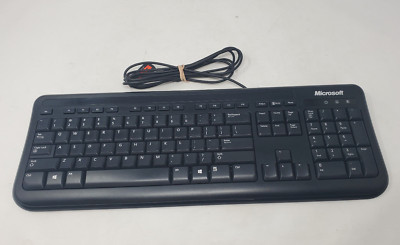 Microsoft Wired USB Keyboard 400 Series PN:1366 Black