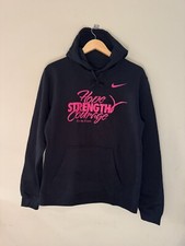 Nike Kay Yow BCA Breast Cancer PLAY4KAY Team Issue Black Hoodie Men  s M NEW