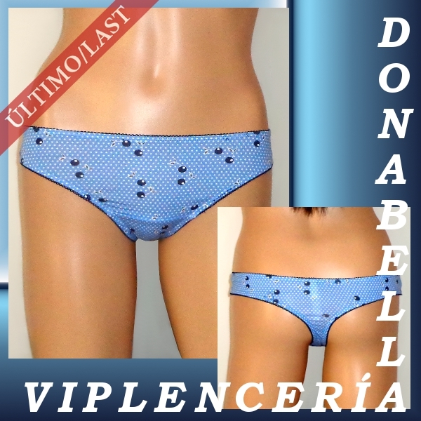 ATLANTIC TANGA MUY SEXY *AZUL/BLUE* Mod.081* Talla/Size: XS/S + REGALO/GIFT**