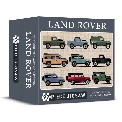 Coach House Partners 99 Piece Puzzle Land Rovers