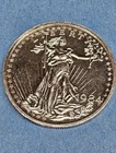 1984 Half 1/2 oz .999 Fine Silver Trade Unit Liberty Landing Eagle Bullion Round