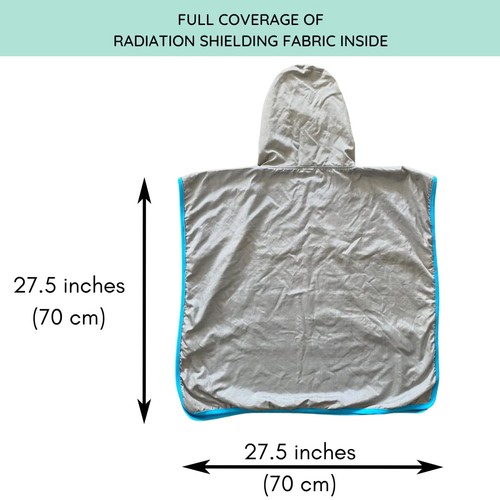 ® EMF Protection Children Hooded Poncho - Radiation Blanket, Wearable Faraday... - Picture 7 of 7