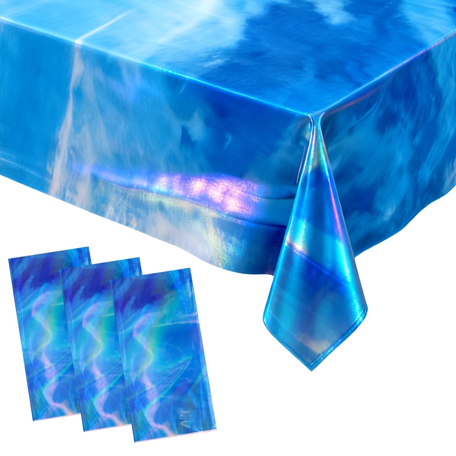 Ocean Tablecloth 3 Pcs Ocean Themed Party Decorations Plasti