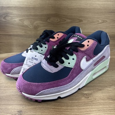 Nike Air Max 90 NRG Size 8.5 Light Bordeaux/White/Armory Navy DM0035-500